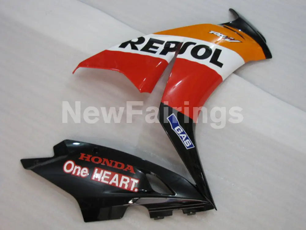 Orange Red and Black Repsol - CBR1000RR 12-16 Fairing Kit -