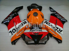 Charger l&#39;image dans la galerie, Orange Red Black Repsol - CBR1000RR 04-05 Fairing Kit -