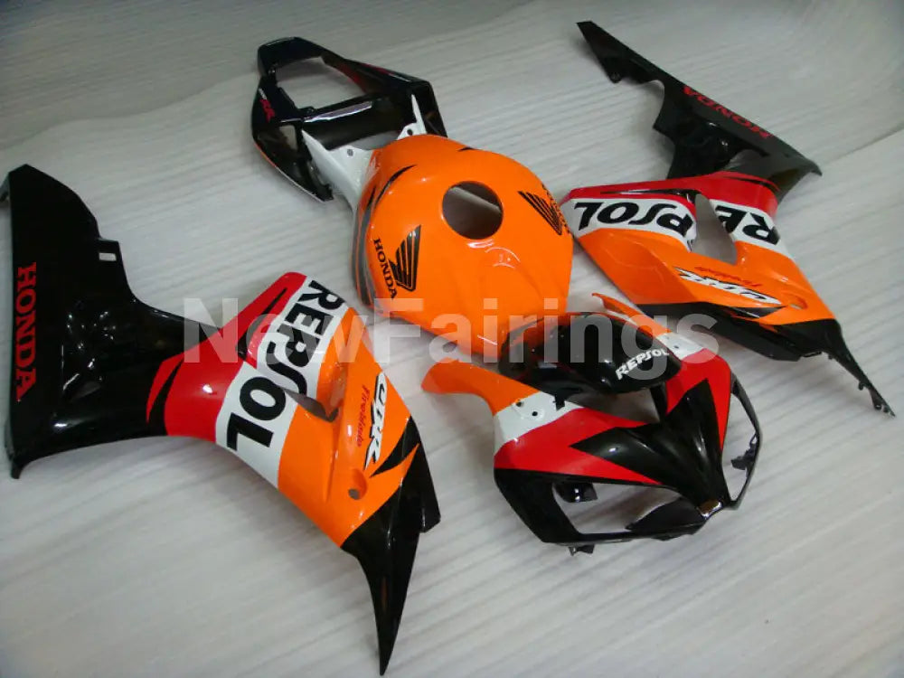 Orange and Red Black Repsol - CBR1000RR 06-07 Fairing Kit -