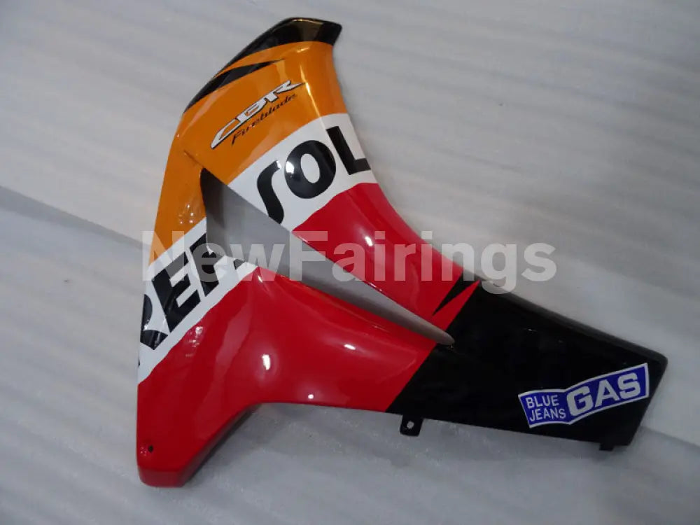 Orange Red and Black Repsol - CBR1000RR 08-11 Fairing Kit -