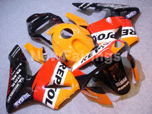 Charger l&#39;image dans la galerie, Orange and Red Black Repsol - CBR600RR 03-04 Fairing Kit -