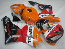 Charger l&#39;image dans la galerie, Orange Red and Black Repsol - CBR600RR 13-23 Fairing Kit -