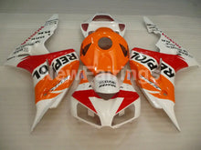 Charger l&#39;image dans la galerie, Orange and White Red Repsol - CBR1000RR 06-07 Fairing Kit -