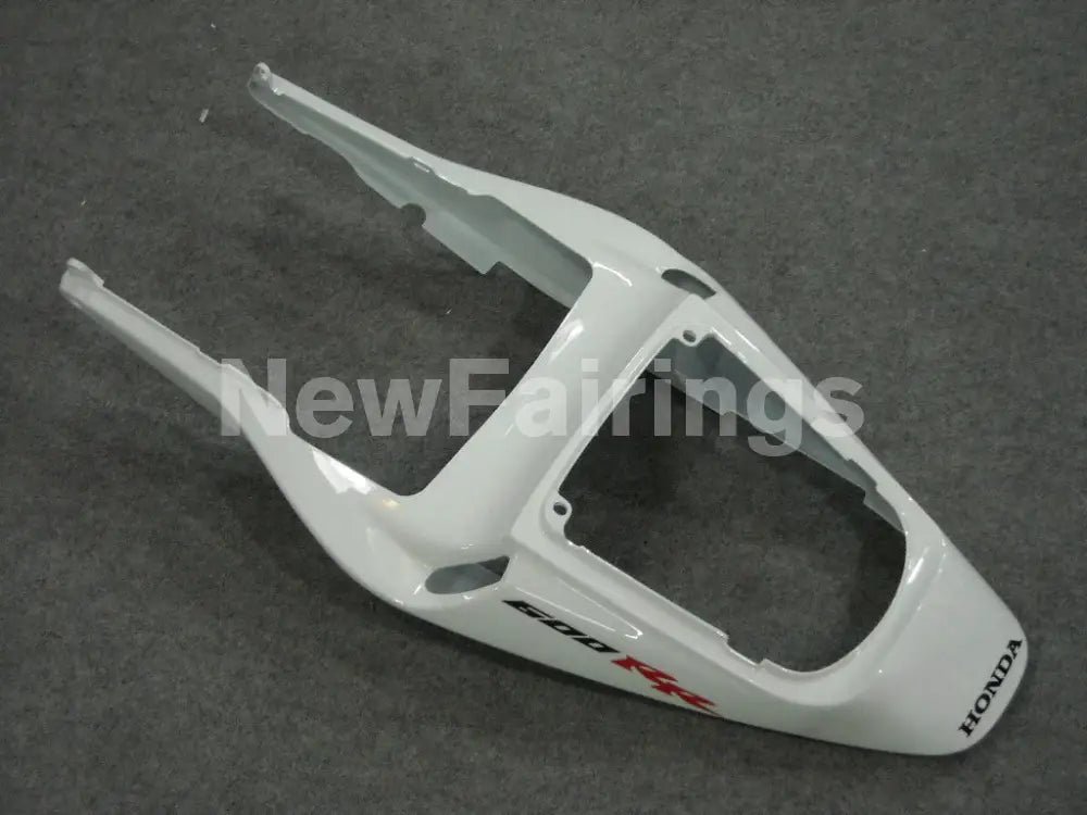 Pearl White and Black Factory Style - CBR600RR 03-04 Fairing