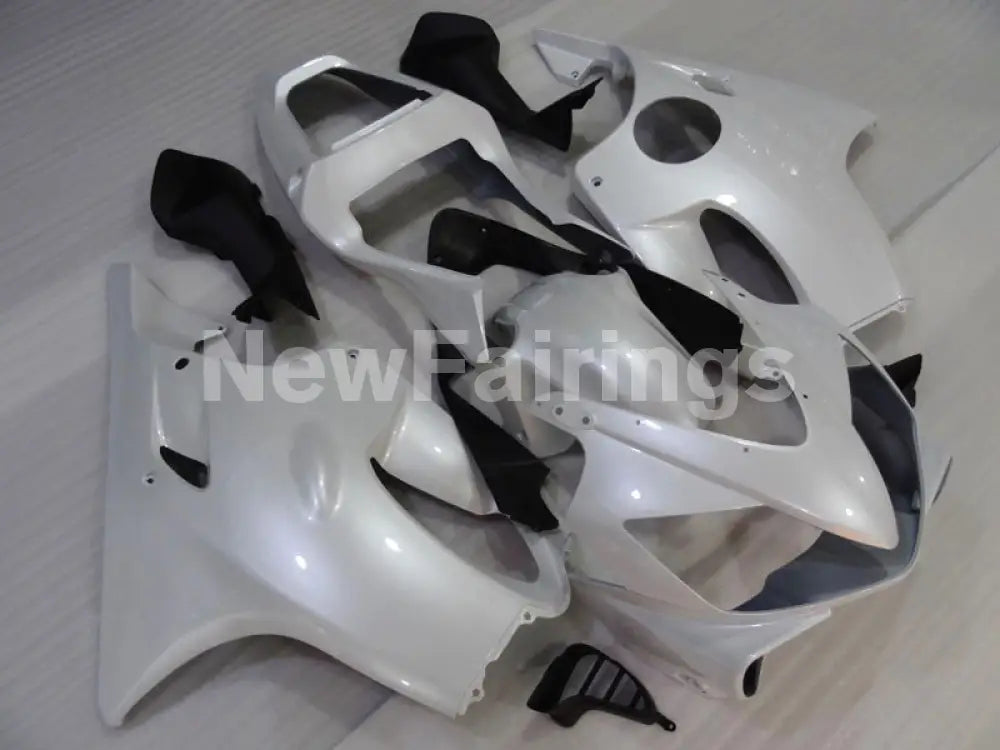 Pearl White No decals - CBR600 F4i 01-03 Fairing Kit -