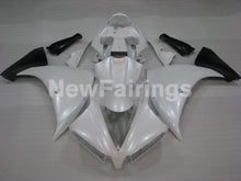 Charger l&#39;image dans la galerie, Pearl White Matte Black decals - YZF-R1 09-11 Fairing Kit