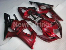 Charger l&#39;image dans la galerie, Red and Black Flame - GSX - R1000 03 - 04 Fairing Kit