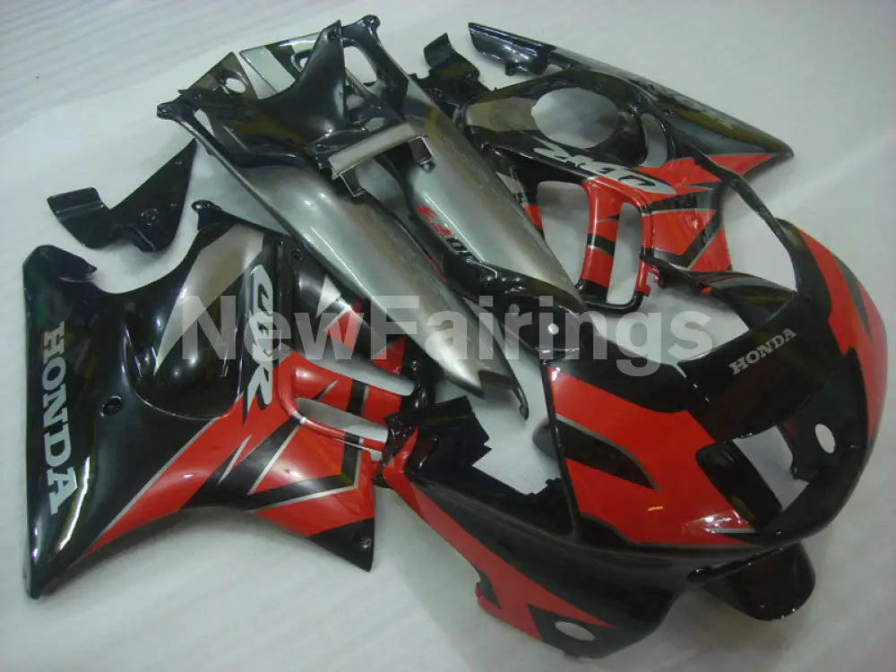 Red and Black Grey Factory Style - CBR600 F3 95-96 Fairing