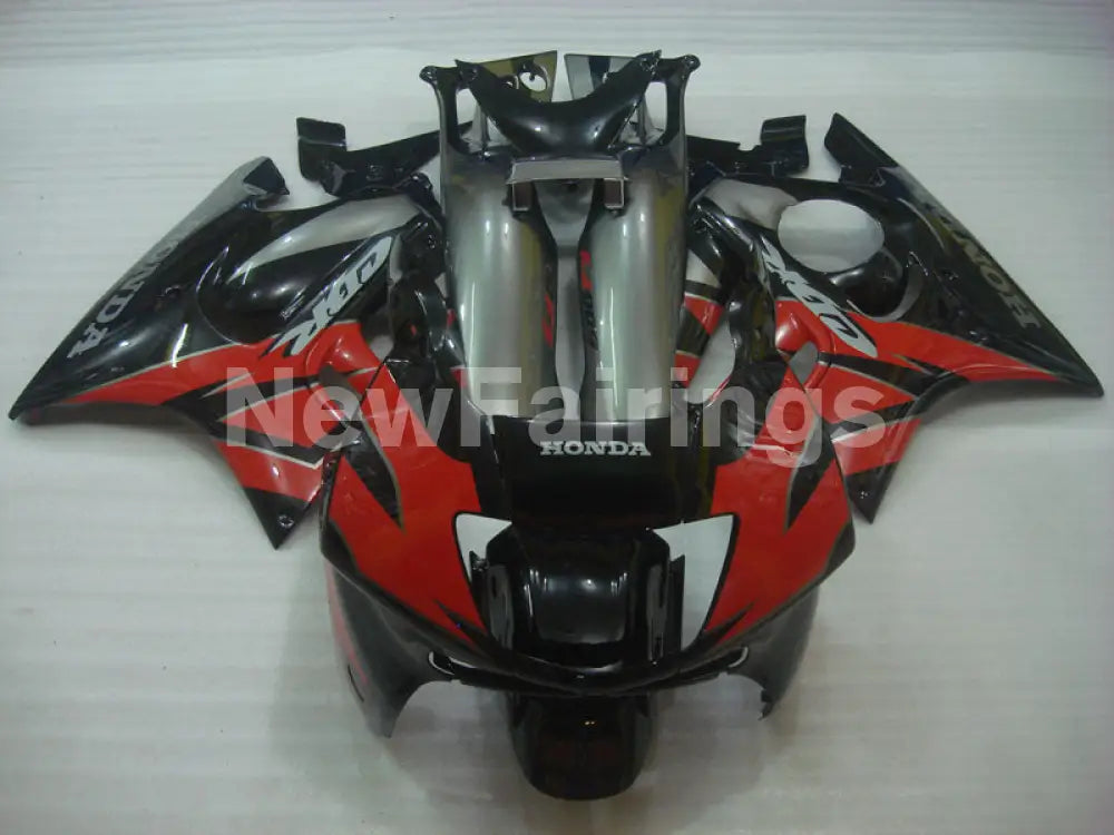 Red and Black Grey Factory Style - CBR600 F3 95-96 Fairing