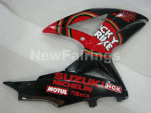 Charger l&#39;image dans la galerie, Red and Black Lucky Strike - GSX-R750 08-10 Fairing Kit