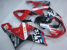 Charger l&#39;image dans la galerie, Red and Black White Factory Style - GSX-R600 04-05 Fairing