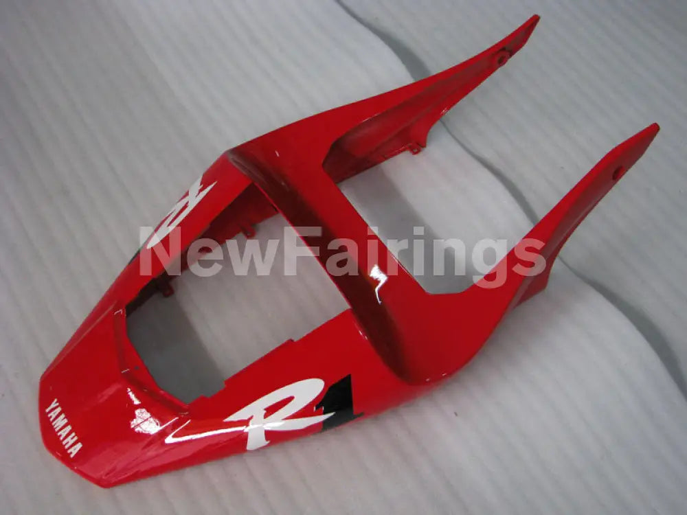 Red and Black White Factory Style - YZF-R1 00-01 Fairing