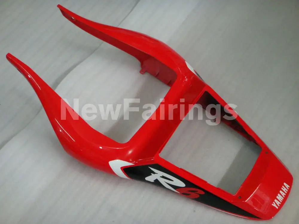 Red and Black White Factory Style - YZF-R6 98-02 Fairing Kit Vehicles & Parts > Vehicle Parts & Accessories > Motor