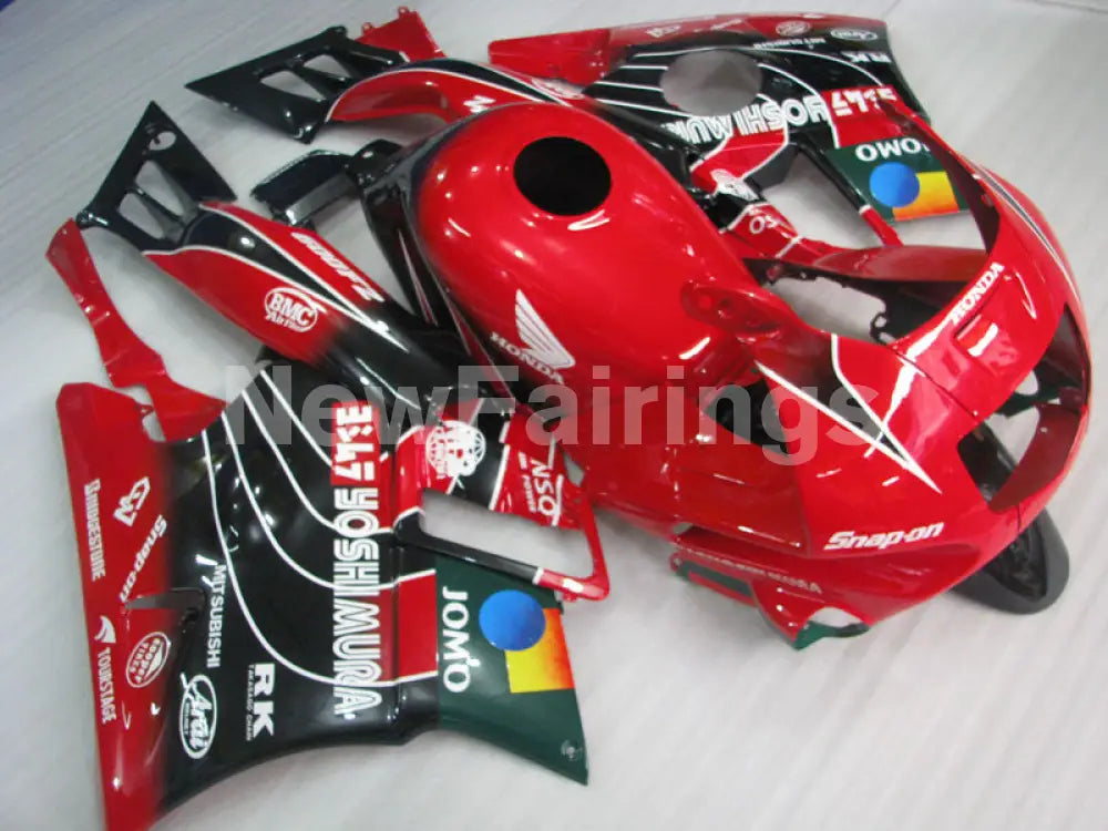 Red and Black Yoshimura - CBR600 F2 91-94 Fairing Kit -