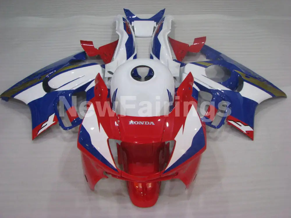 Red and Blue White Factory Style - CBR600 F3 95-96 Fairing