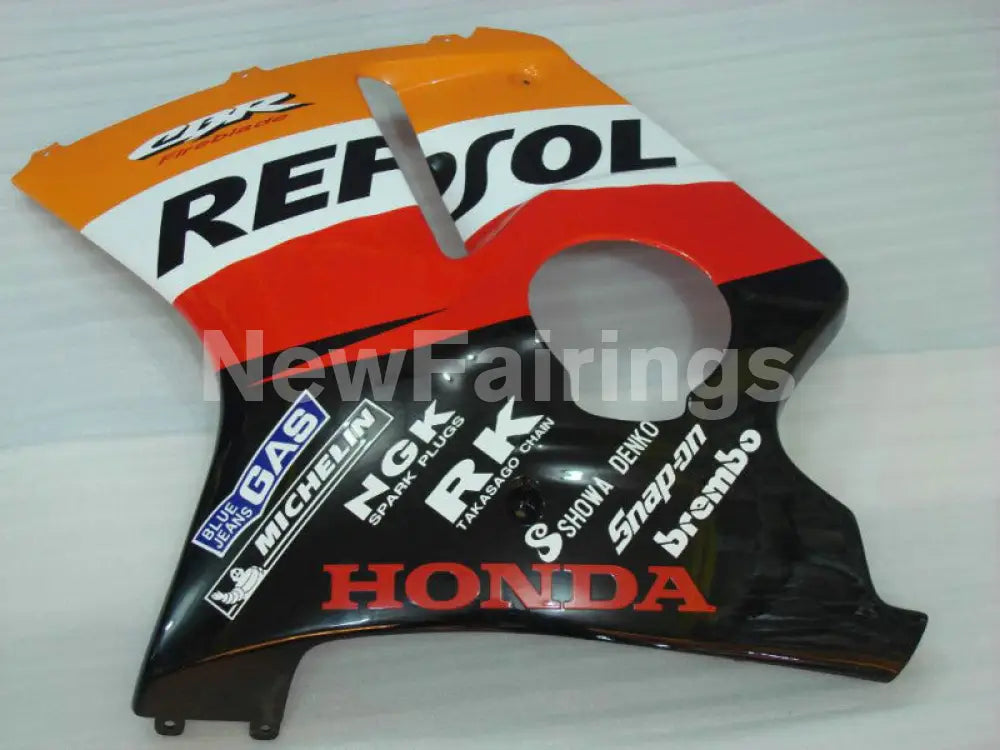 Red and Orange Black Repsol - CBR 1100 XX 96-07 Fairing Kit