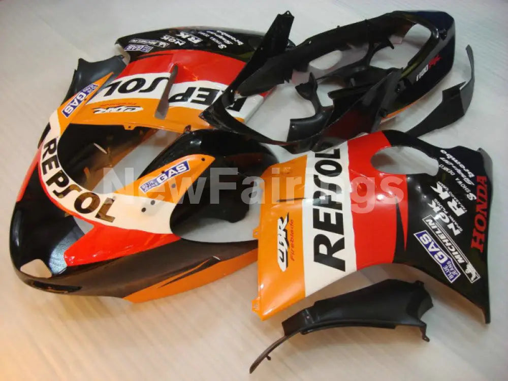 Red and Orange Black Repsol - CBR 1100 XX 96-07 Fairing Kit