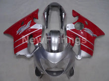 Charger l&#39;image dans la galerie, Red and Silver Factory Style - CBR600 F4 99-00 Fairing Kit -