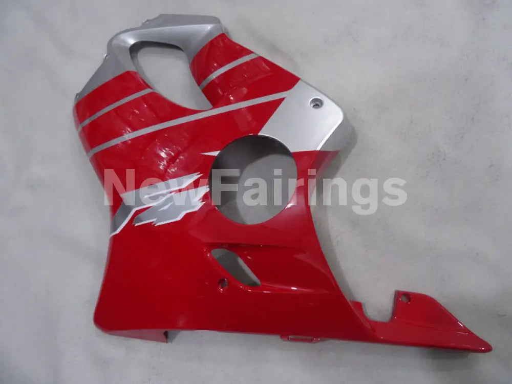 Red and Silver Factory Style - CBR600 F4 99-00 Fairing Kit -