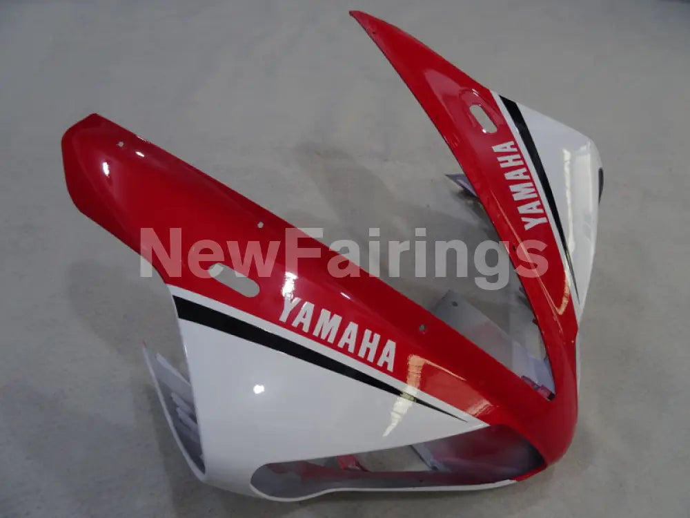 Red and White Black Factory Style - YZF-R1 02-03 Fairing