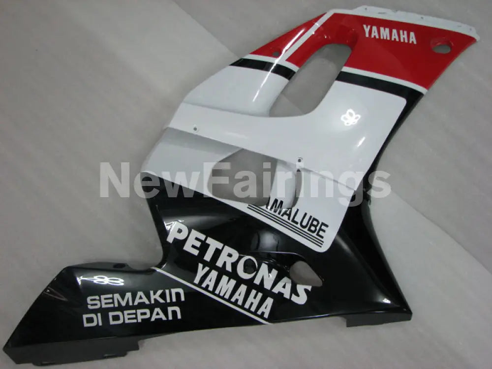 Red and White Black PETRONAS - YZF-R6 98-02 Fairing Kit Vehicles & Parts > Vehicle Parts & Accessories > Motor Vehicle