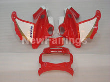 Load image into Gallery viewer, Red and White Factory Style - CBR600 F2 91-94 Fairing Kit -