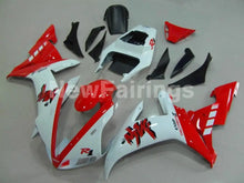 Charger l&#39;image dans la galerie, Red and White Factory Style - YZF-R1 02-03 Fairing Kit