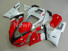 Charger l&#39;image dans la galerie, Red and White Factory Style - YZF-R1 98-99 Fairing Kit