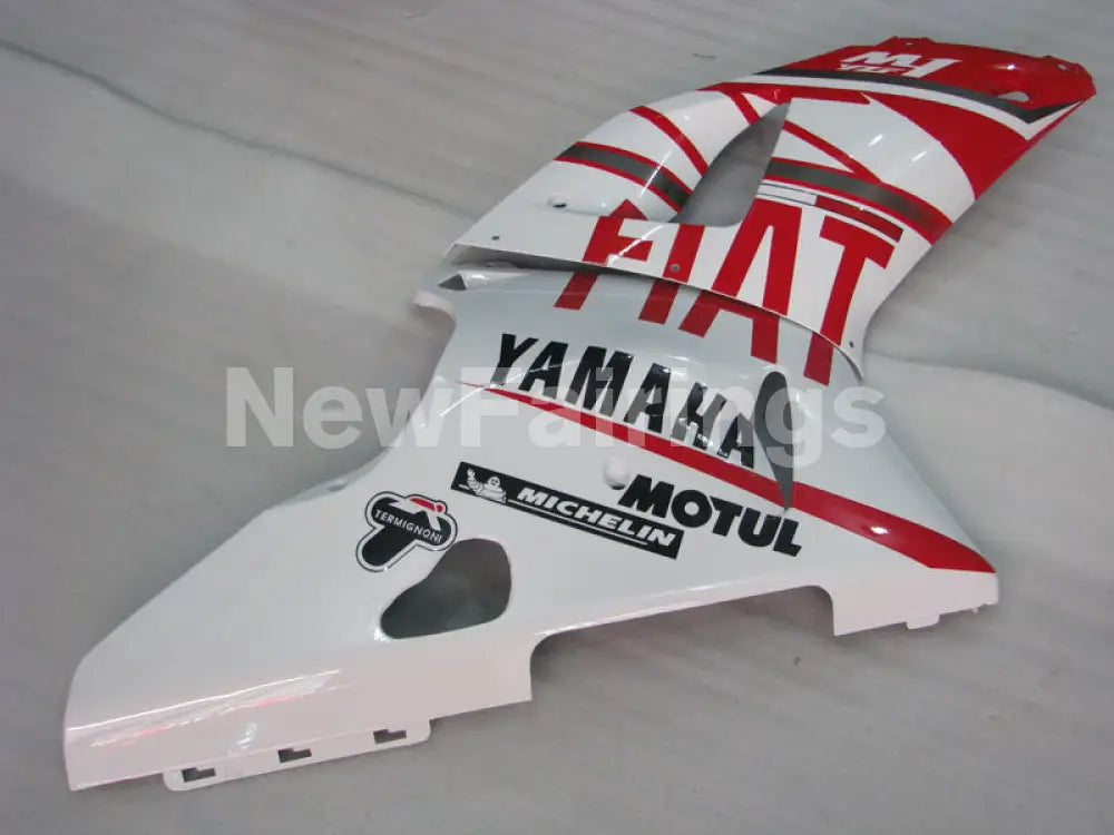 Red and White FIAT - YZF-R1 00-01 Fairing Kit - Vehicles &