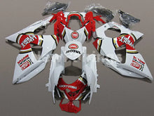 Charger l&#39;image dans la galerie, Red and White Lucky Strike - GSX - R1000 09 - 16 Fairing