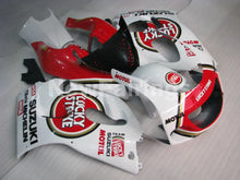 Charger l&#39;image dans la galerie, Red and White Lucky Strike - GSX-R600 96-00 Fairing Kit -