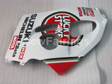 Charger l&#39;image dans la galerie, Red and White Lucky Strike - GSX-R600 96-00 Fairing Kit -