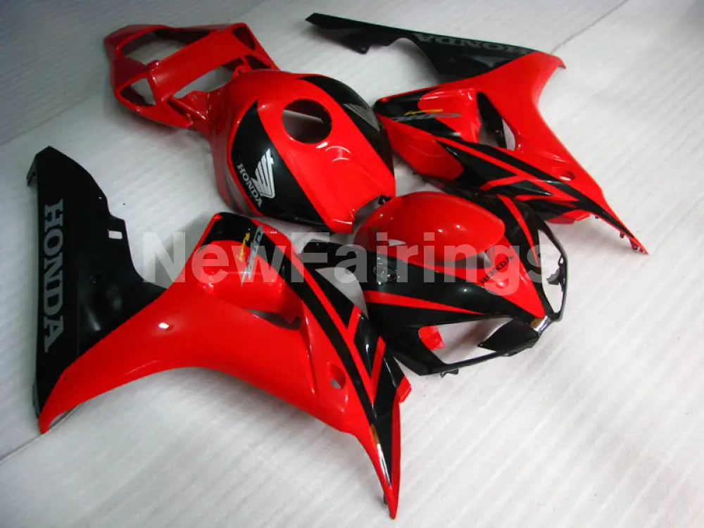 Red and Black Factory Style - CBR1000RR 06-07 Fairing Kit -