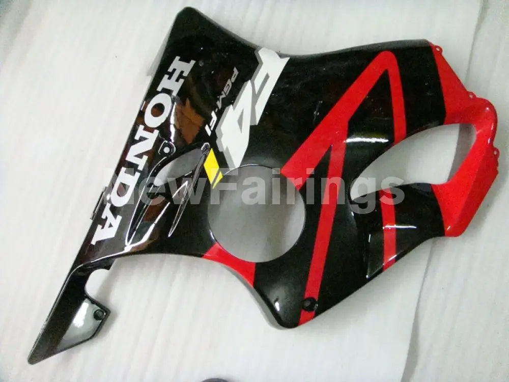 Red Black Factory Style - CBR600 F4i 01-03 Fairing Kit -