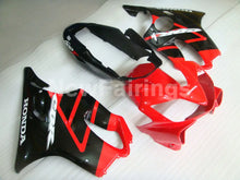 Charger l&#39;image dans la galerie, Red and Black Factory Style - CBR600 F4i 04-06 Fairing Kit -