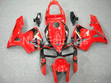 Charger l&#39;image dans la galerie, Red and Black Factory Style - CBR600RR 05-06 Fairing Kit -