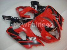 Charger l&#39;image dans la galerie, Red and Black Factory Style - GSX-R600 04-05 Fairing Kit -