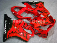 Charger l&#39;image dans la galerie, Red and Black Flame - CBR600 F4i 01-03 Fairing Kit -