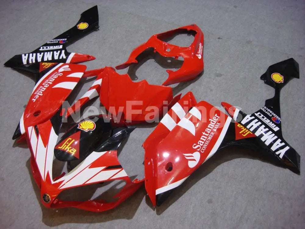 Red Black Santander - YZF-R1 07-08 Fairing Kit - Vehicles &