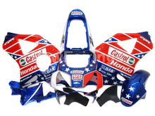 Charger l&#39;image dans la galerie, Red and Blue Castrol - CBR 954 RR 02-03 Fairing Kit -