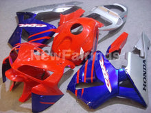 Charger l&#39;image dans la galerie, Red Blue and Silver Factory Style - CBR600RR 05-06 Fairing