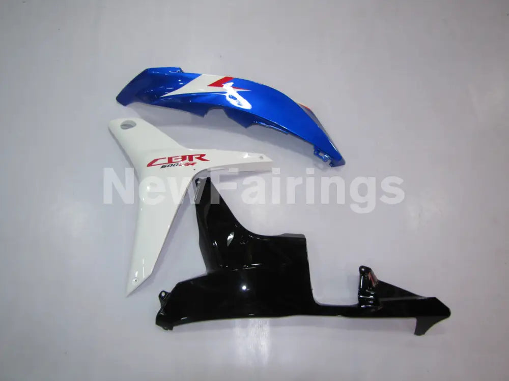 Red and Blue White Factory Style - CBR600RR 07-08 Fairing