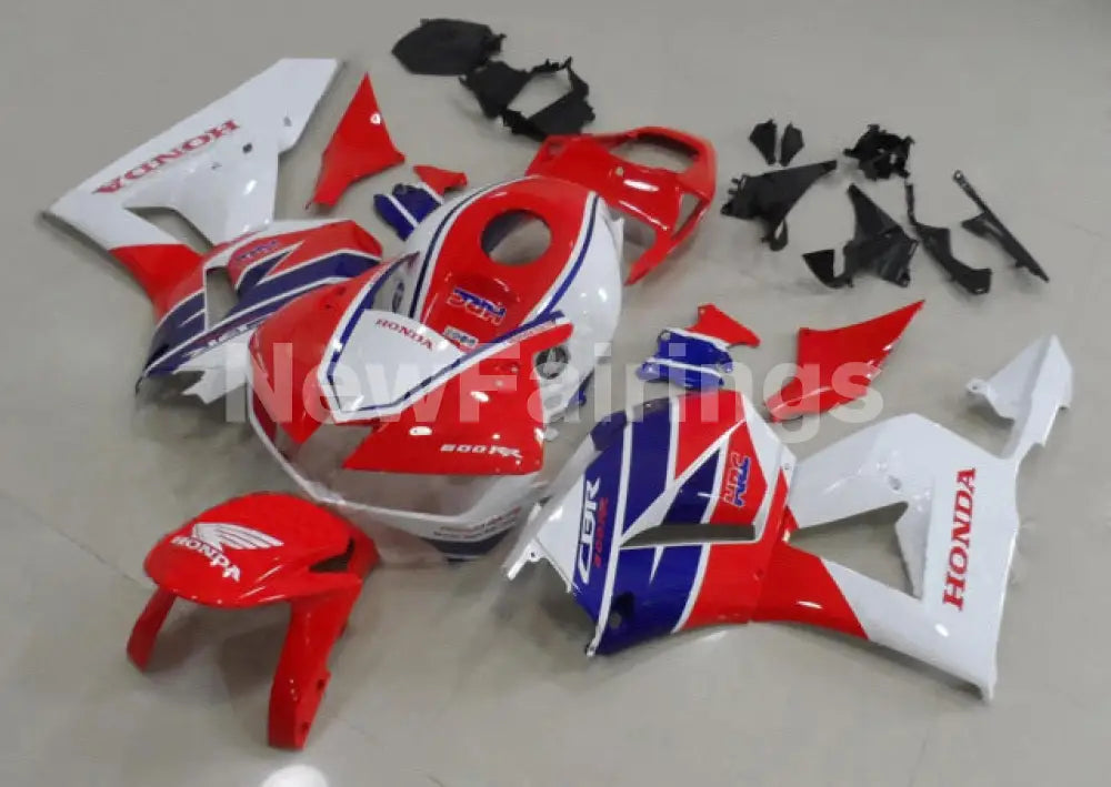 Red and Blue White HRC - CBR600RR 13-23 Fairing Kit -