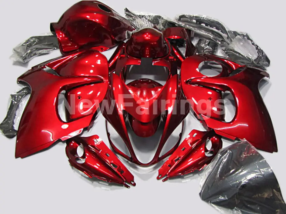 Red No decals - GSX1300R Hayabusa 08-20 Fairing Kit