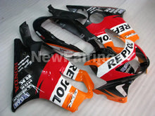 Charger l&#39;image dans la galerie, Red Orange Black Repsol - CBR600 F4 99-00 Fairing Kit -