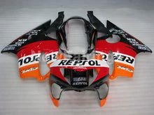 Charger l&#39;image dans la galerie, Red Orange Black Repsol - CBR600 F4 99-00 Fairing Kit -