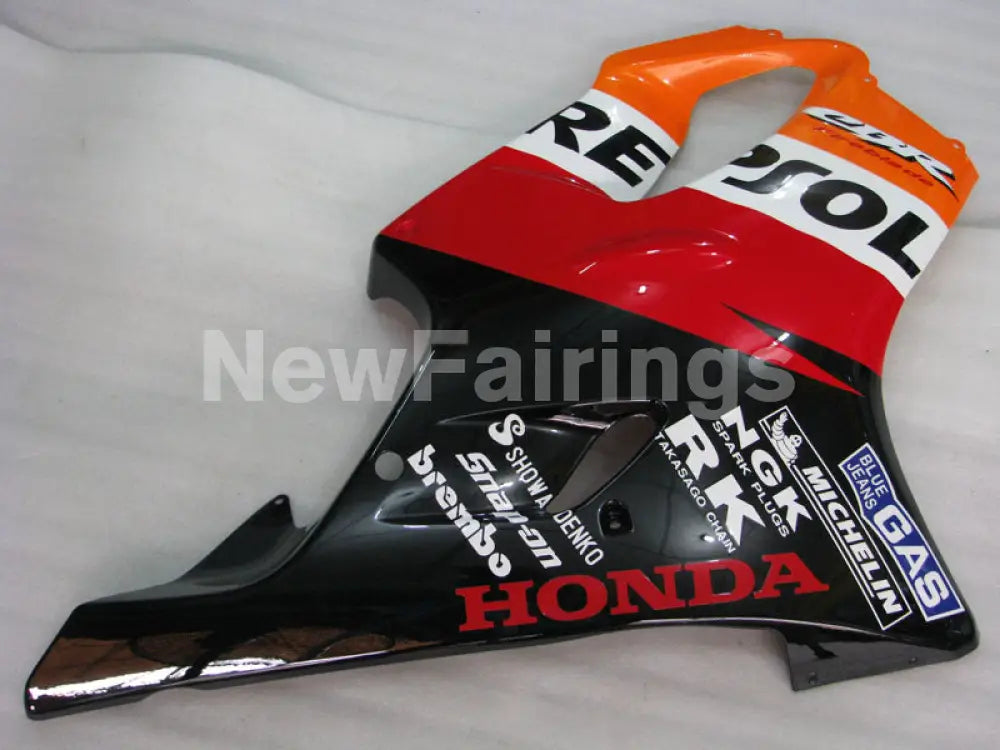 Red Orange Black Repsol - CBR600 F4 99-00 Fairing Kit -