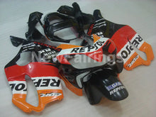 Charger l&#39;image dans la galerie, Red and Orange Black Repsol- CBR600 F4i 01-03 Fairing Kit -