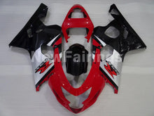 Charger l&#39;image dans la galerie, Red Silver and Black Factory Style - GSX-R600 04-05 Fairing