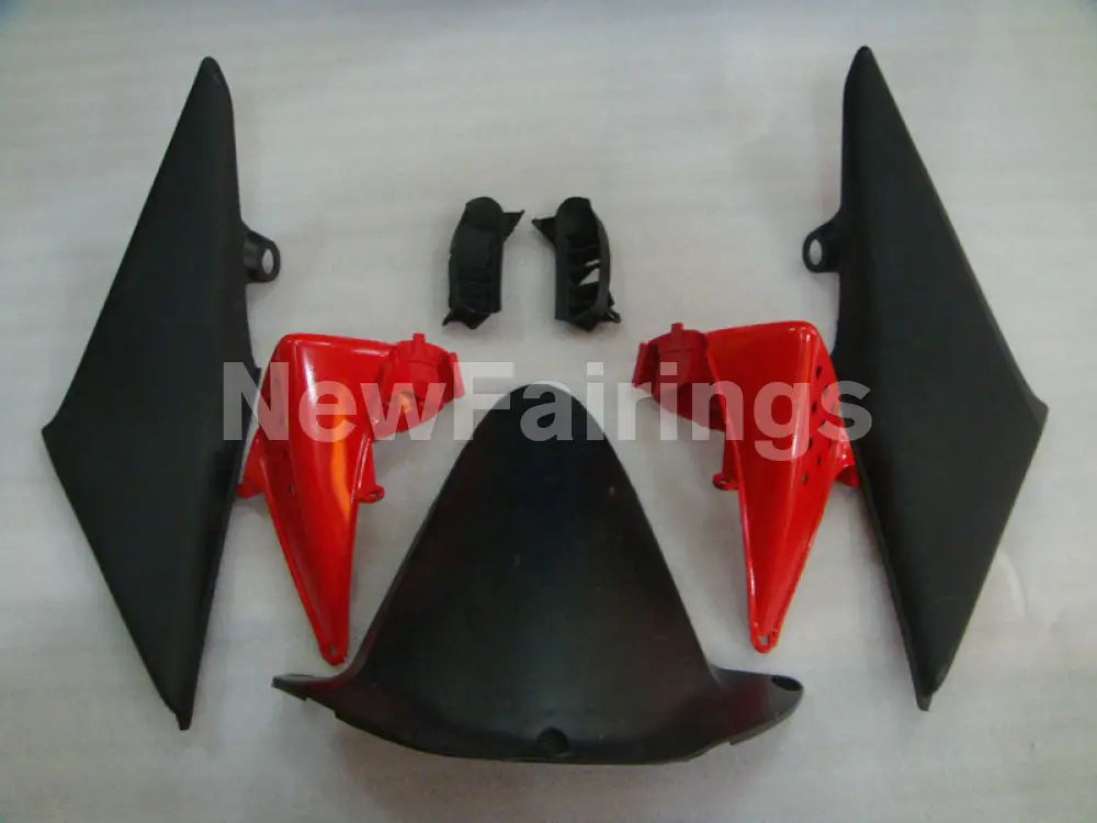 Red and White Black Factory Style - CBR600RR 03-04 Fairing